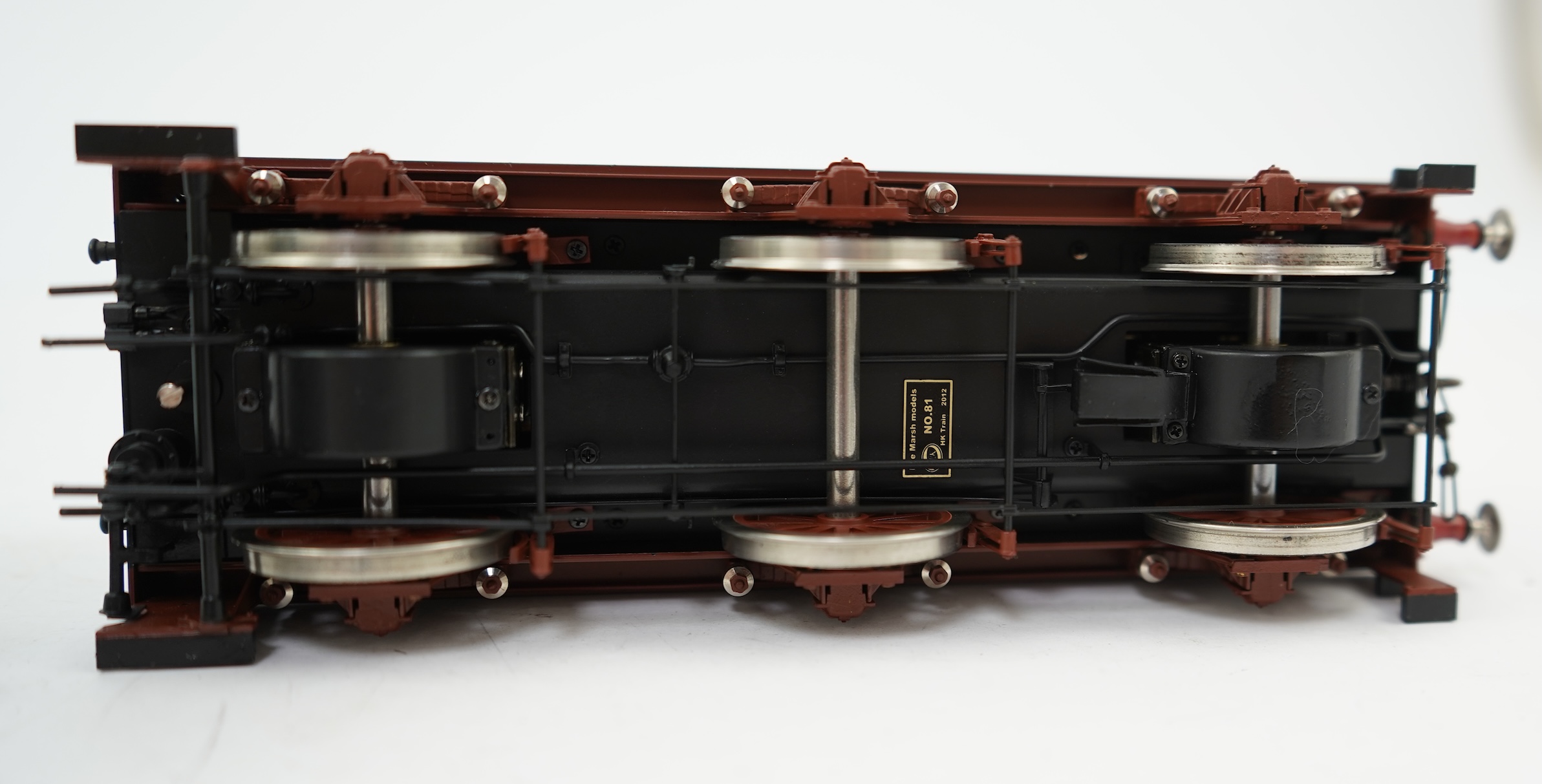 An 0 gauge Lee Marsh Models model of GWR 3031 Class (Achilles Class), North Star 3072, 4-2-2 Dean Single locomotive, powered for two rail operation, with original box and operating leaflet.